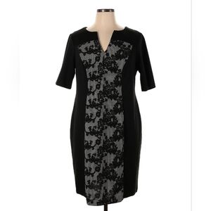 DRESSBARN short sleeve Midi Dress size 14w NWT